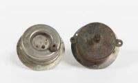 SUNBEAM: Two early Sunbeam nickel plate brass gauges, one by Eureka - 2