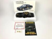 BMW 635 CSi: An Autoart BMW 635 CSi as raced by Jim Richards in 1985 ATCC. Jim Richards signature