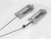 AM V8: A pair of Aston Martin AM V8 interior door handles, left/right set.&nbsp; - 2