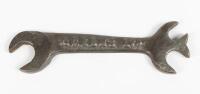WRENCH: A vintage wrench branded "GREEN'S LTD', 21cm long