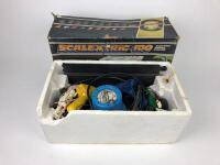 SCALEXTRIC: A Scalextric 100 slot car set - 2
