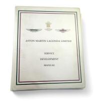 ASTON MARTIN LAGONDA LIMITED SERVICE DEVELOPMENT MANUAL: circa.1989. A manual of procedures, protocols, bulletins and accessories. - 2