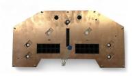 VIRAGE: A NOS Dash cluster panel, with contact panel and plug. - 2