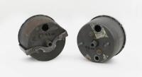 TACHOMETERS: Two Smiths 98mm diameter tachometers including a 7000 RPM ratio&nbsp;3-1 cable drive and a&nbsp;Smiths 8000 RPM&nbsp;anti-clockwise ratio 2-1 cable drive - 2
