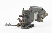 ZENITH SIDE DRAFT&nbsp;CARBURETTOR: A 1930s Zenith side draft Carburettor 3.5cm choke missing intake cover