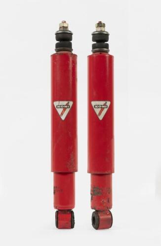 KONI SHOCKERS: A pair of 'KONI' Adjustable shock absorbers closed 33cm open 53cm