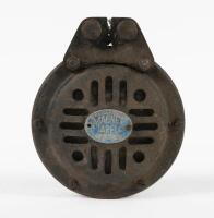 HORN: A circa 1950s or 1960s Italian made Magnetti Marelli horn to possibly suit Alfa Romeo, Lancia or Fiat