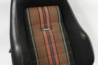 SEATS: A pair of Recaro cloth front seats, thought to be circa 1970s, seat rail distance approx 41cm - 7