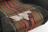 SEATS: A pair of Recaro cloth front seats, thought to be circa 1970s, seat rail distance approx 41cm - 9