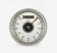 SPEEDOMETER: An AT Paris circa 1920s or 1930s speedometer used mainly on French makes, 8.5cm in diameter overall