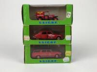 ELIGOR: Five 1:43 scale fire emergency cars by Eligor - 2