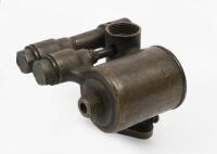 CARBURETTOR: A brass early 1900s Zenith carburettor, patent No 6656/07 7736/07 - 2