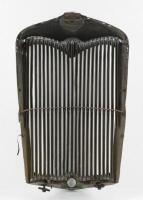RILEY: A possible late 1940s Riley chrome grille, thought to be possibly from an RMB 2.5 Litre model - 2