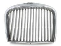 JAGUAR: An early 1960s Jaguar Mark X chrome grille, some minor dents evident