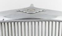 JAGUAR: An early 1960s Jaguar Mark X chrome grille, some minor dents evident - 2