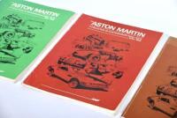 ASTON MARTIN: Three publications detailing the Aston Martin marque.&nbsp;'A Collection of Contemporary Road Tests 1921-1942' by Adrian Feather, 'A Collection of Contemporary Articles: Volume 3 1948-1959' by Adrian Feather and 'Aston Martin Competition Cars 192 - 3