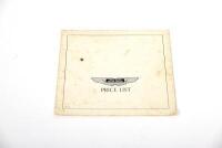 ASTON MARTIN DB6/DBS: Price List 1969 [Location: Sydney]