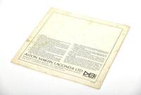 ASTON MARTIN DB6/DBS: Price List 1969 [Location: Sydney] - 6