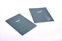 ASTON MARTIN GUIDE: A pair of factory issued publications by Dr Ulrich Bez including a guide to Aston Martin models and the 2000 Collection [Location: Sydney] - 2