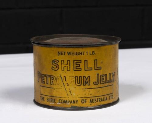 SHELL: A Shell Australia 1 lb. 'Petroleum Jelly' tin