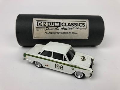 DINKUM CLASSICS: A 1:43 scale Allan Moffat Lotus Cortina