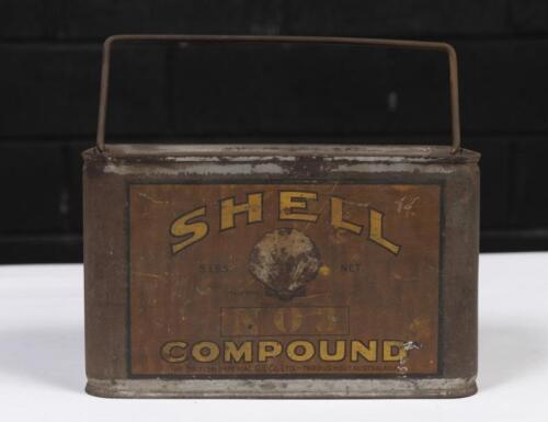 SHELL: An early 5 lb. 'Shell British Imperial Oil Company'&nbsp;&nbsp;'No.3 Compound' grease tin&nbsp;