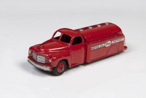 ESSO:&nbsp;A Dinky Toys,1950s, Studebaker Esso fuel tanker, made in&nbsp;England by Meccano Ltd.
