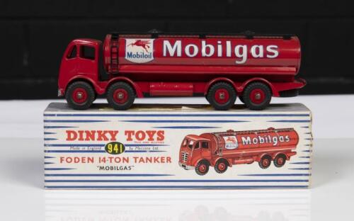 DINKY: A Dinky Toys, Foden 14-Ton Mobilgas Tanker (No.941), made in England by Meccano Ltd. in original box
