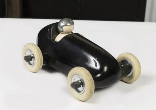 SPEEDWAY CAR: A plastic Playforever&nbsp;#3 'Bruno Racing Car' in early speedway style approx 26cm long