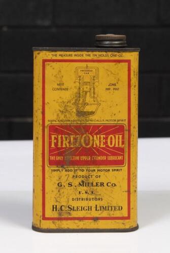FIREZONE: A one Imperial pint&nbsp;'Firezone'&nbsp;upper cylinder lubricant can