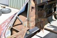 ASTON MARTIN DB2/4: A partial bodyshell, with hatchback and rear window glass plus some additional body parts [Location: Sydney] - 33
