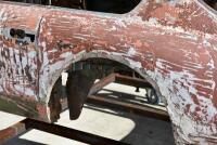 ASTON MARTIN DB2/4: A partial bodyshell, with hatchback and rear window glass plus some additional body parts [Location: Sydney] - 51