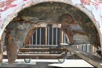 ASTON MARTIN DB2/4: A partial bodyshell, with hatchback and rear window glass plus some additional body parts [Location: Sydney] - 58