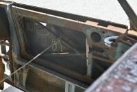ASTON MARTIN DB2/4: A partial bodyshell, with hatchback and rear window glass plus some additional body parts [Location: Sydney] - 63