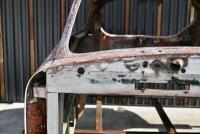 ASTON MARTIN DB2/4: A partial bodyshell, with hatchback and rear window glass plus some additional body parts [Location: Sydney] - 70