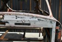ASTON MARTIN DB2/4: A partial bodyshell, with hatchback and rear window glass plus some additional body parts [Location: Sydney] - 72