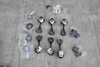 DB2/4: A set of 3 litre pistons, rings and big end bearings [Location: Sydney] - 2