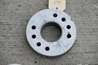 DB2/4: Three aluminium main bearing housing&nbsp;"cheeses" by Rex Woodgate in good condition [Location: Sydney] - 2