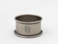 ROLLS-ROYCE: A Rolls-Royce napkin ring, 5cm in diameter