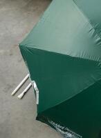 UMBRELLA: A large Shelta Umbrellas 'Tickford Distributors - Aston Martin' umbrella, measures approx 2.3 meters in diameter - 3
