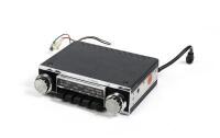 CAR RADIO: A Radiomobile 1085X MW LW car radio, thought to have been fitted to late 1960s or early 1970s British made cars such as Jaguar, Daimler, Triumph etc, 12v neg earth, complete and in working order