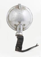 LUCAS: A Lucas SFT576 fog/driving light with clear lens and chrome backing, also has lens cover, lens approx 15cm in diameter - 2