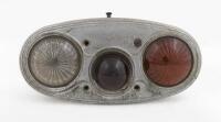 PACKARD: A late 1920s Packard three&nbsp;lens Hallco rear light assembly