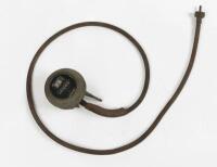 SPEEDOMETER: A circa late 1920s USA speedometer with cable and drive, thought to possibly suit Buick or Cadillac, lens diameter 6.5cm