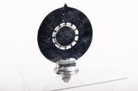 RAC AUCKLAND: A Royal Automobile Club of Auckland NZ 'Associate' badge with painted 'AA' shield center, numbered to lower 'N17554', 13cm high overall, production date unknown - 4
