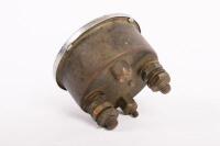 LANSING BAGNALL: A small Lansing Bagnall&nbsp;0-35A ammeter, 5.5cm diameter, lense with some wear to face. - 3