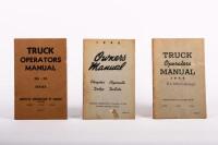 CHRYSLER: Three Chrysler owner/operator manuals