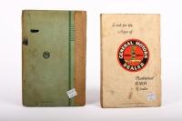 VAUXHALL: Two Vauxhall&nbsp;operation manuals, includes a 1959 Vauxhall 'Victor' 15.63Hp (4 cylinder) manual (front cover torn) and a 1937 Vauxhall 14 manual - 2