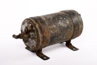 PETROL FEED TANK: An Autovac vacuum petrol feed tank, 13cm high, 31cm long