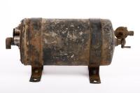 PETROL FEED TANK: An Autovac vacuum petrol feed tank, 13cm high, 31cm long - 2